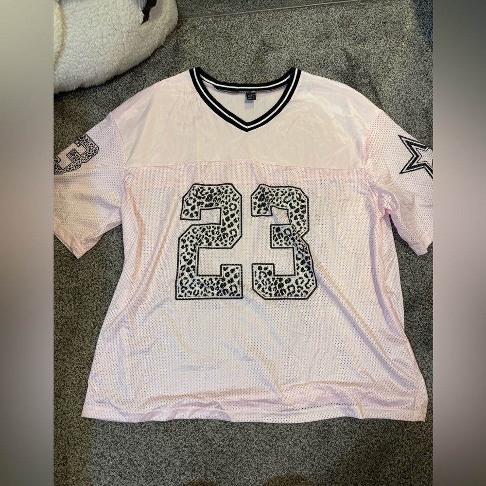 Pink Jersey Top
